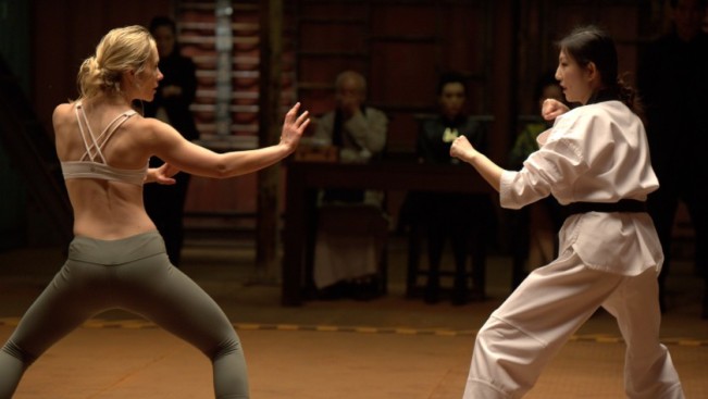 Cuplikan pertarungan Film Lady Bloodfight. [X]